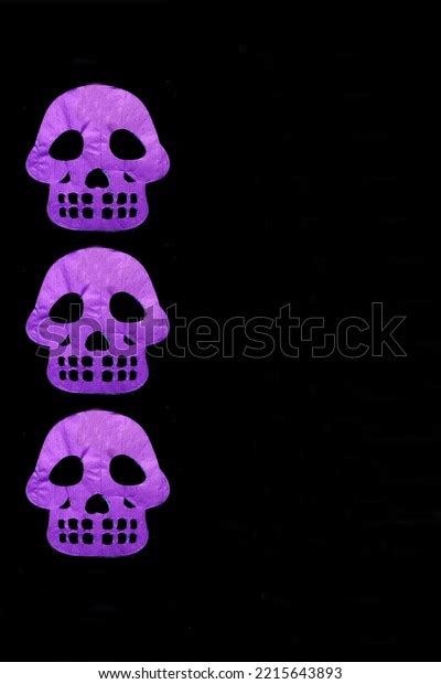 Colored Papel Picado Offering Mexican Tradition Stock Photo