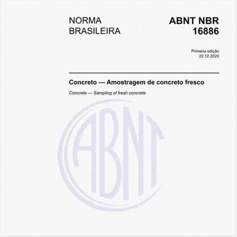 Target Normas Abnt Nbr Nbr Concreto Amostragem