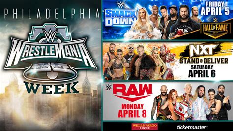 Wwe Anuncia El Calendario Del Fin De Semana De Wrestlemania