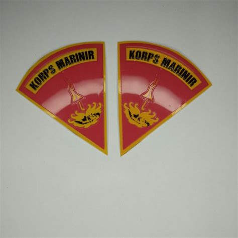 Jual Stiker Segitiga Timbul Logo Korps Marinir Shopee Indonesia