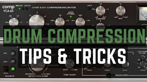 Powerful Drum Compression Techniques For Punchy Pro Mixes