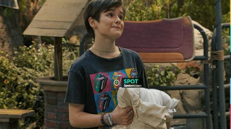 Zara The Rolling Stones T Shirt worn by (Shiloh Verrico) as seen in BUNK'D (S06E14) | Spotern