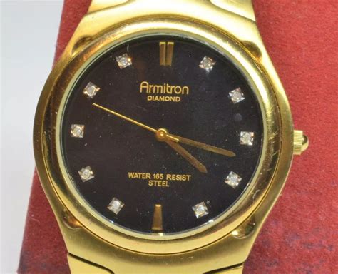 Armitron Gold Diamond Watch Online Bellvalefarms