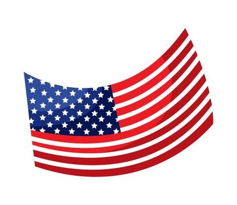 Usa Flag Outline Vector Art, Icons, and Graphics for Free Download