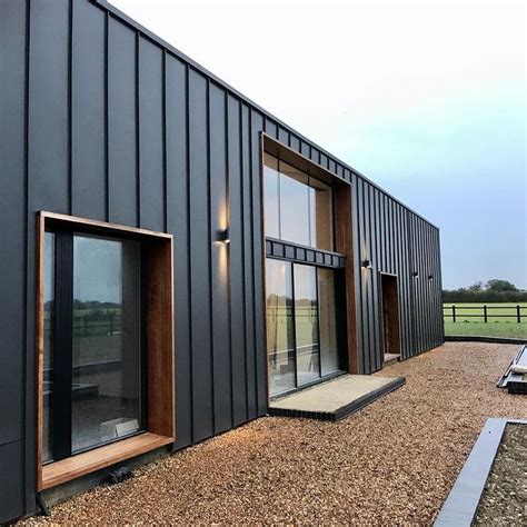 Contemporary Steel Framed Barn Conversion From Insta Account The Long