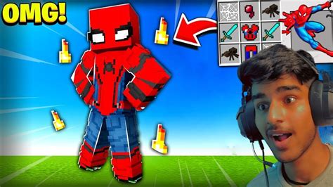 I BECAME SPIDERMAN IN MINECRAFT YouTube