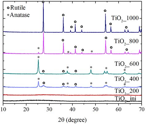 Xrd Patterns Of The Samples Download Scientific Diagram