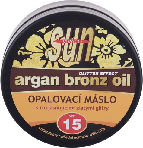 Aa Vivaco Argan Bronz Oil Sun Glitter Effect Spf Ml Opinie I