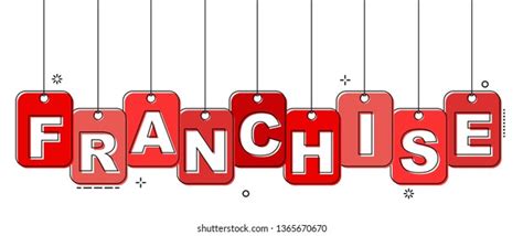 Red Banner Franchise Stock Vector Royalty Free 1116551705 Shutterstock