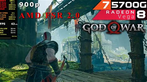 P God Of War Pc Amd Fsr Ultra Performance Ryzen G