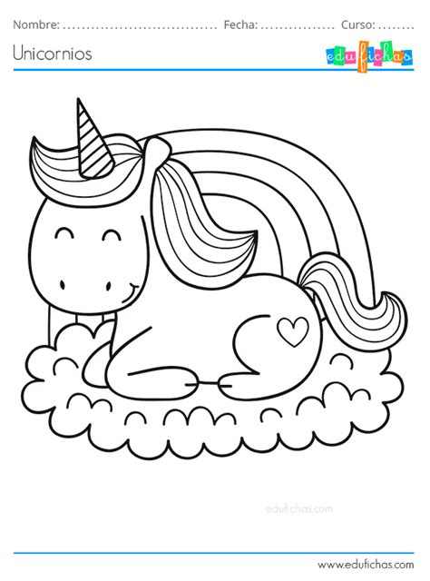 Dibujos Para Colorear De Unicornios Descargar Libro Para Colorear