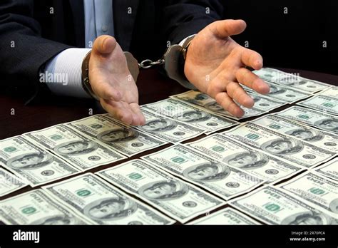 Bribe Arrested For Bribery Caught Red Handed Stock Photo Alamy