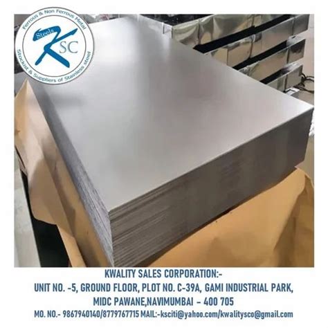 Ms Cold Rolled Mild Steel Sheet For Industry At Rs Kg In Navi