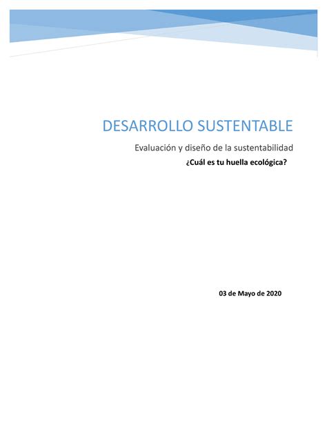 Huella Ecologica Ensayo Que Se Realiza Sobre Pagina De Internet 03 De