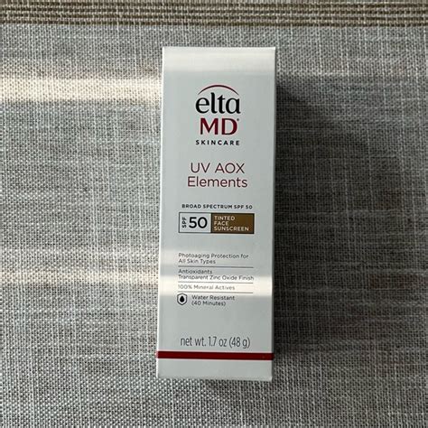 EltaMD Skincare Elta Md Uv Aox Elements Tinted Mineral Face