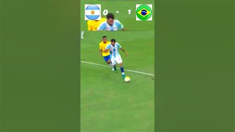 🥶brazil Vs Argentina Fifa World Cup 2018 Qualifier Mecthshorts Youtube Football Messi