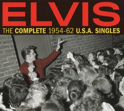 Elvis Presley The Complete 1954 1962 U S A Singles 4 X CD