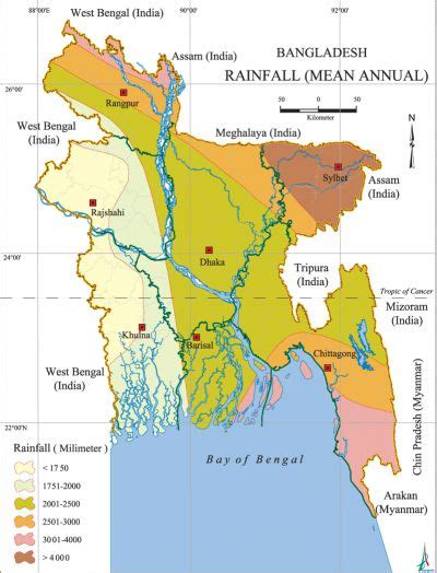 Rainfall Banglapedia