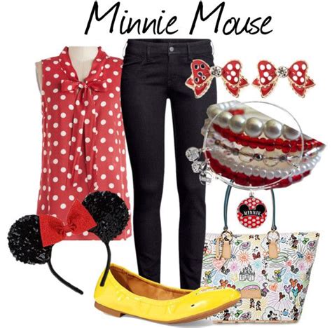 Disneybound Minnie Mouse Disney Bound Outfits Disneybound Clothes Design