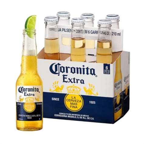 Cerveja Corona Coronita Ml Pack Unidades Shopee Brasil