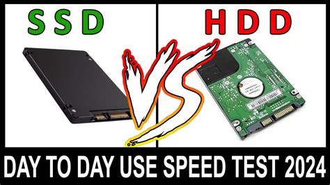 Sata Ssd Vs Hdd Speed Test 🔥 2024 Youtube