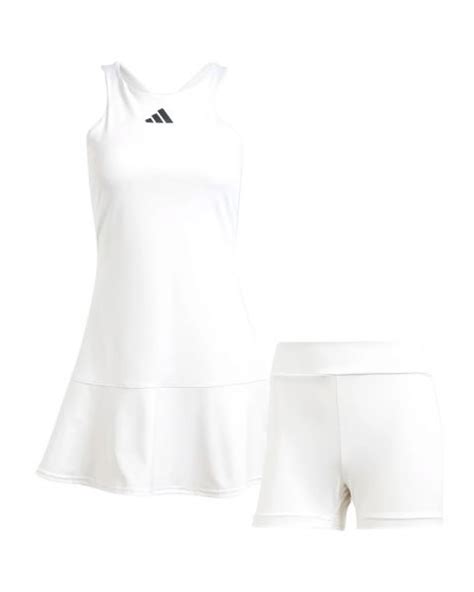 Vestido Adidas Y Dress Blanc Vetements De Padel Femme