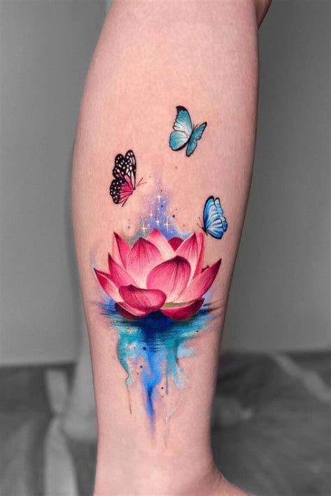 36 Beautiful Lotus Tattoos Design Meaning 2021 Guide Idee Per