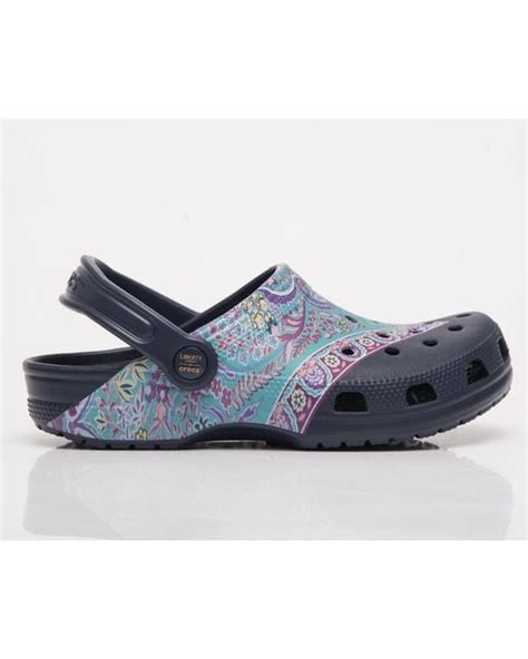 Crocs Classic X Liberty London Clog In Blue Lyst