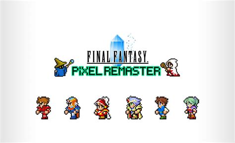 Final Fantasy Pixel Remaster Series Launching In Spring For