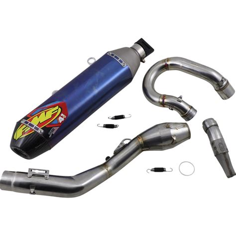 LIGNE D ECHAPPEMENT COMPLETE FMF FACTORY 4 1 RCT TITANIUM HUSQVARNA FE 350