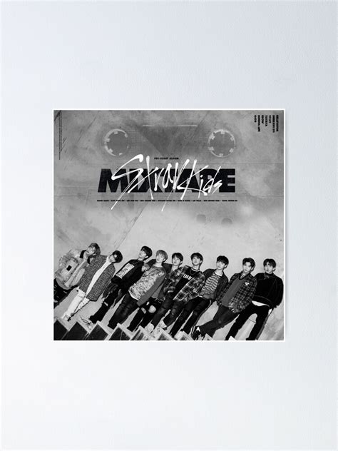 Stray Kids Mixtape Poster For Sale By Angiecat Art Redbubble