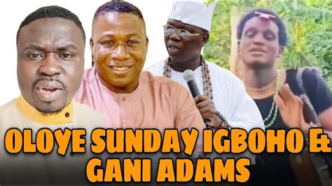 Oloye Sunday Igboho Ati Aare Gani Adams Fulani Darandaran Ile Yoruba