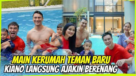 Kerumah Teman Baru Kiano Langsung Ajakin Berenang Di Kolam Renang