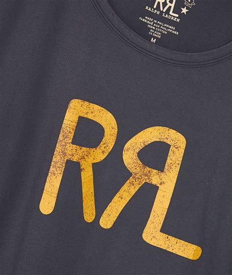 Blue RRL by Ralph Lauren Short Sleeve Logo T-Shirt | SVD