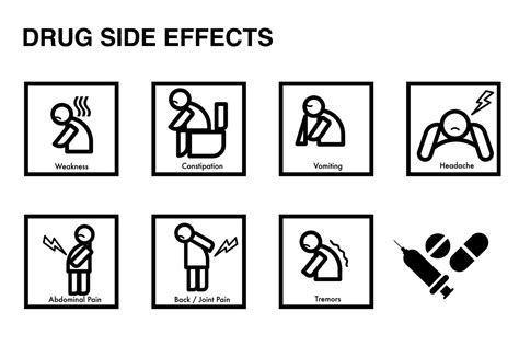 Drug Side Effects Symptom Icon 28575742 Vector Art At Vecteezy