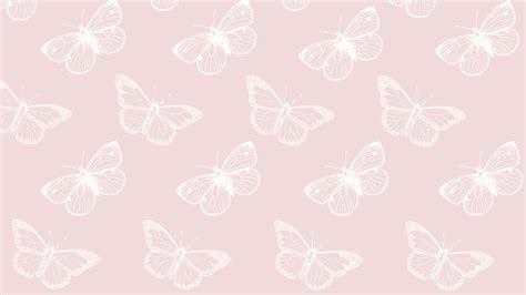 Cute Pink Butterfly Wallpaper For Your Laptop