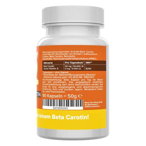 Beta Carotin Kapseln Vitamineule 90 St Shop Apotheke