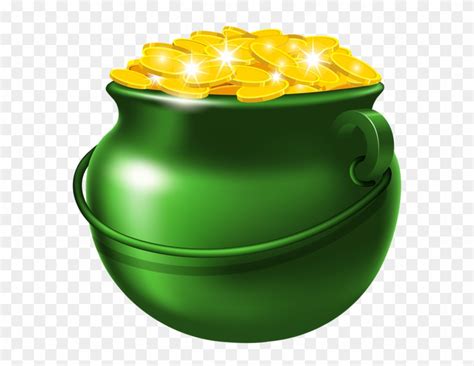 Pots Of Gold Clipart Cross