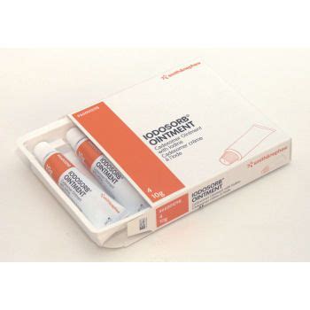 IODOSORB OINTMENT 10g Box of 4 Tubes