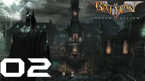 Batman Arkham Asylum Part 2 Outside The Asylum Youtube