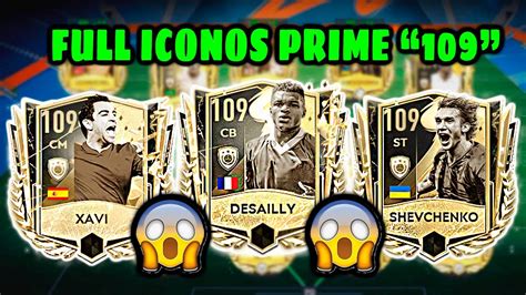 Compramos Y Jugamos Con Un Full Iconos Prime En Fifa Mobile Youtube