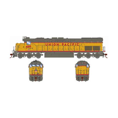 Athearn ATH86967 HO EMD SD45T 2 Econami DCC Sound Union Pacific 4819