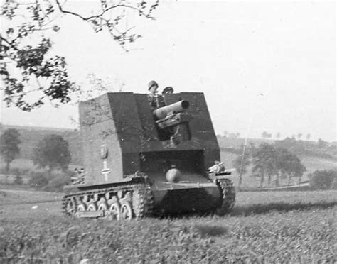 A Sturmpanzer I Bison Official Name 15 Cm SIG 33 Sf Auf