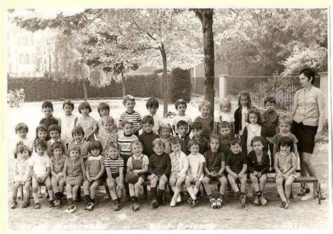 Photo De Classe Maternelle De 1971 Ecole Maternelle Copains D Avant