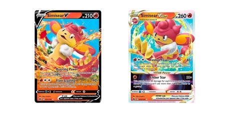 The Cards Of Pokémon Tcg Crown Zenith Part 4 Simisear Vstar