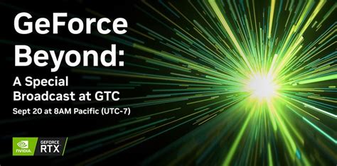 NVIDIA Anuncia El Evento GeForce Beyond Broadcast Especial En El GTC