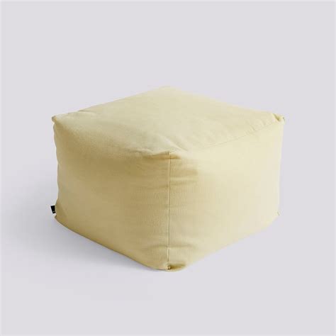 Hay Pouf Planar Yellow Gul Puff Fra Hay Rask Levering