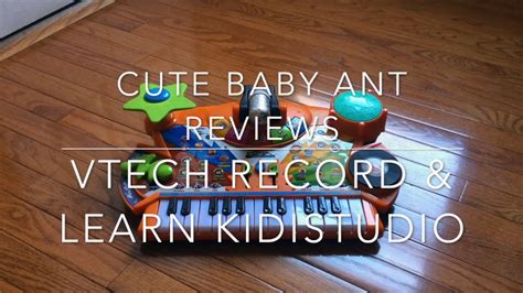 Vtech Record And Learn Kidistudio Keyboard Piano Toy How It Sounds