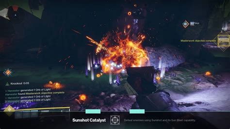 Destiny 2 How To Get Sun Blast Kills And Masterwork Or Upgrade