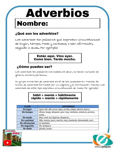 Adverbios Tecnicas De Aprendizaje Libros De Segundo Grado